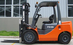 Empilhadeira á diesel 3 a 3.5 Ton com motor Isuzu